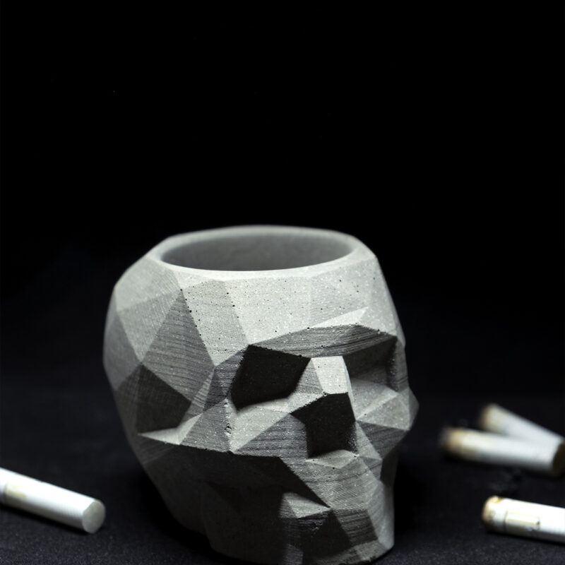 Skull Dark Concrete 3